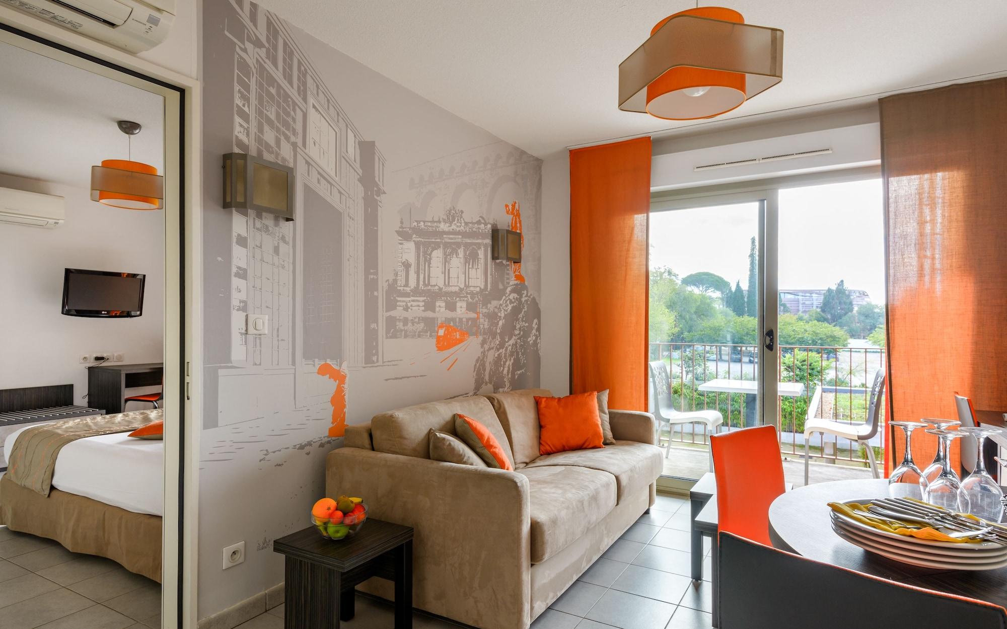 Lagrange Aparthotel Montpellier Millenaire Bagian luar foto