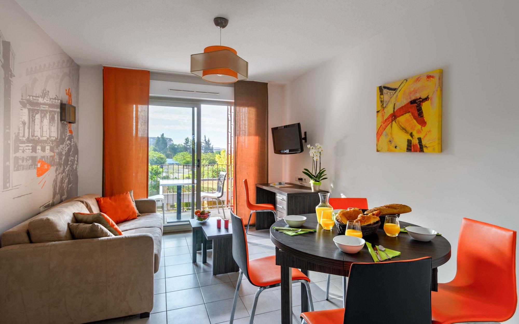 Lagrange Aparthotel Montpellier Millenaire Bagian luar foto