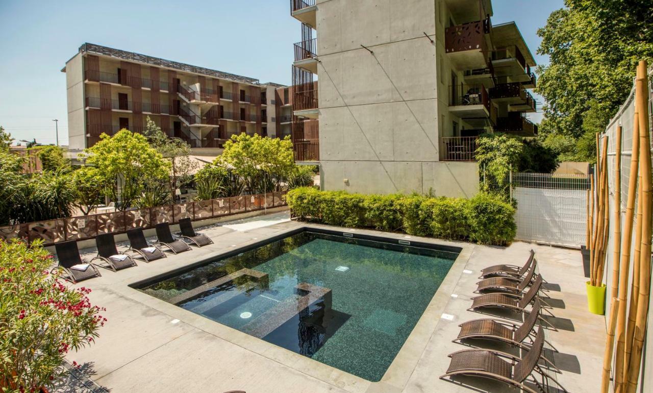 Lagrange Aparthotel Montpellier Millenaire Bagian luar foto